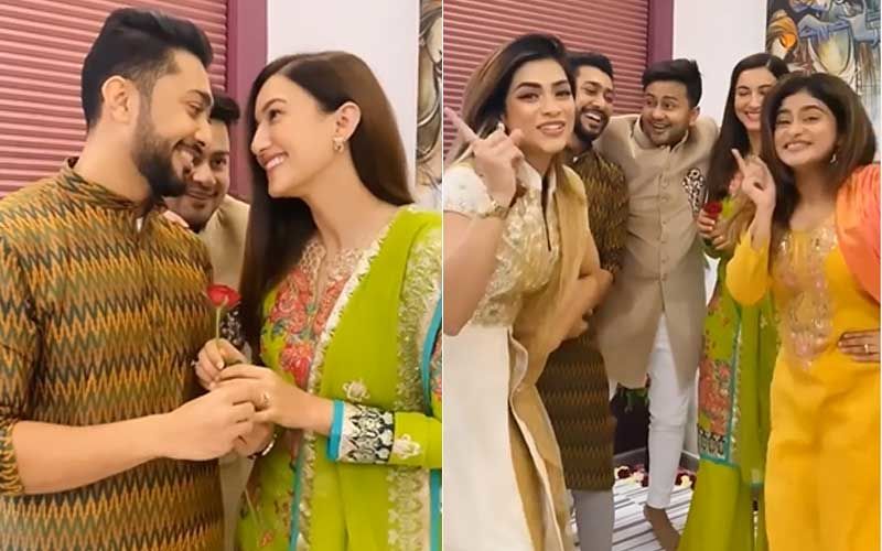 Gauahar Khan and Fiance Zaid Darbar’s Brother And Sisters Welcome ‘Bhabhi’ Into Fam; Soon-To-Married Couple Gets A Cute Nickname
