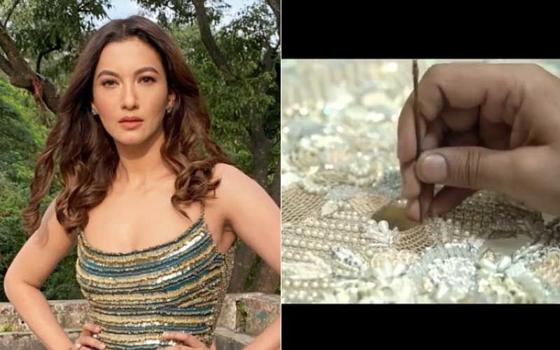 Gauahar Khan-Zaid Darbar Wedding: Ahead Of Her Nikah, Bride-To-Be Gauahar Gives A Glimpse Of Her Bridal Lehenga; It’s Everything Pastel – Watch