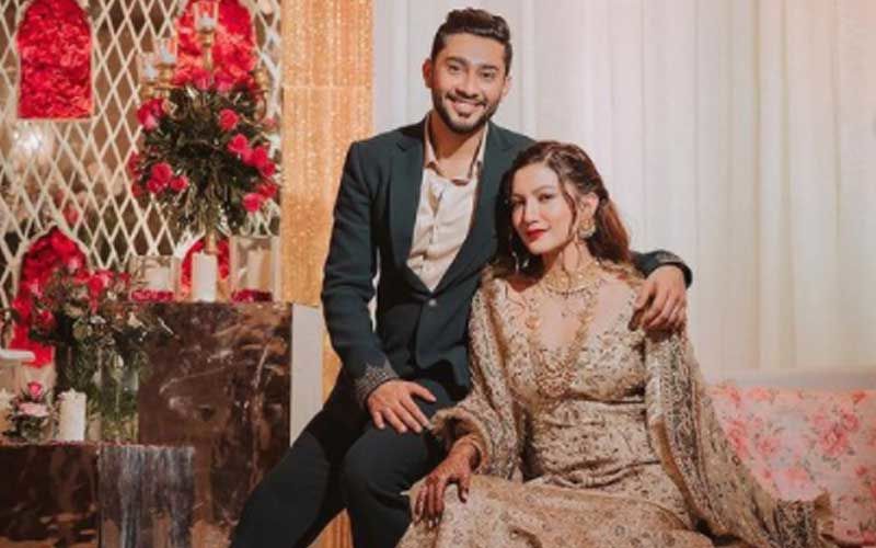 Newlywed Gauahar Khan Shares A Glimpse Of Her Gigantic Wedding Cake; 6-Tier Mouthwatering Cake Will Leave You Amazed – PIC Inside