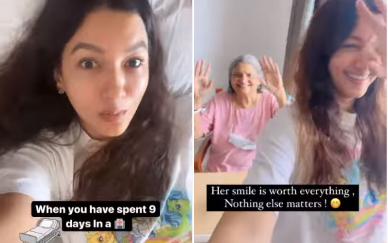 Gauahar Khan Feels Like A ‘Zombie’ After She Spends Sleepless Nights In Hospital For Nine Days With Ailing Mom-See VIDEO
