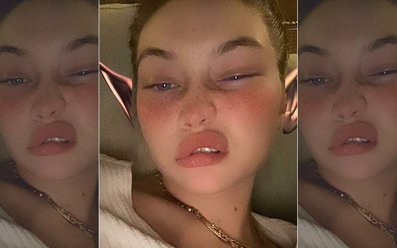 New Mommy Gigi Hadid Gets Into Festive Spirit, Shares A Grumpy ‘Elf Selfie’ After Decorating Her Home For Christmas