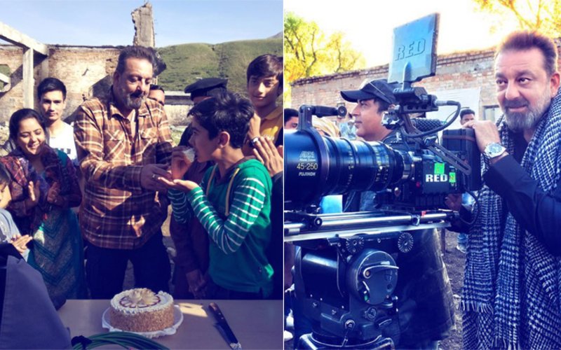 Sanjay Dutt Shoots With Adorable Little Kids In Kyrgyztan, View Pics