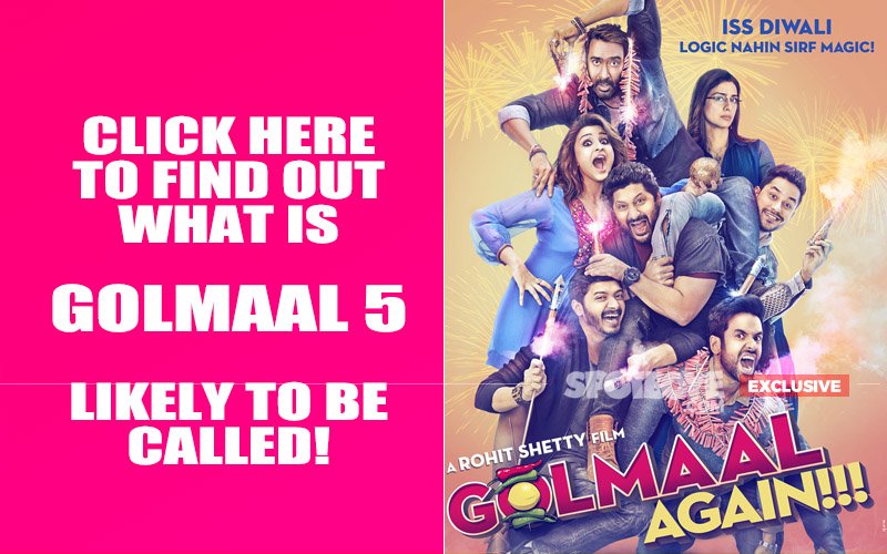 Guess What May Be The Title Of The Next Golmaal!