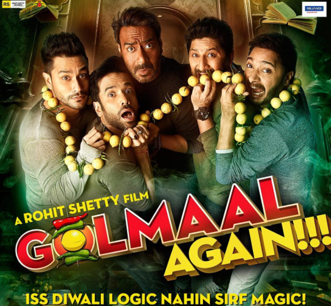 golmaal again poster