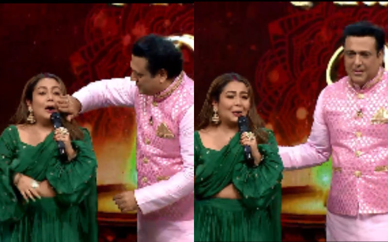 Indian Idol 13: Neha Kakkar CRIES After Govinda Compliments Her; Actor Hugs And Wipes Her Tears; Netizens Say, ‘Iska Kaam Rona Hain’-See VIDEO