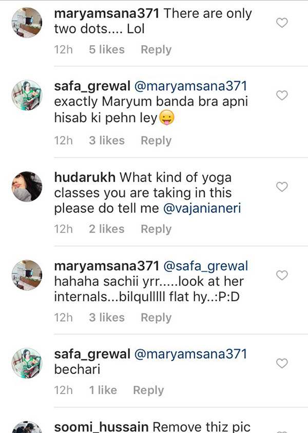 grabs of public trolling television actress vajani aneri on instagram