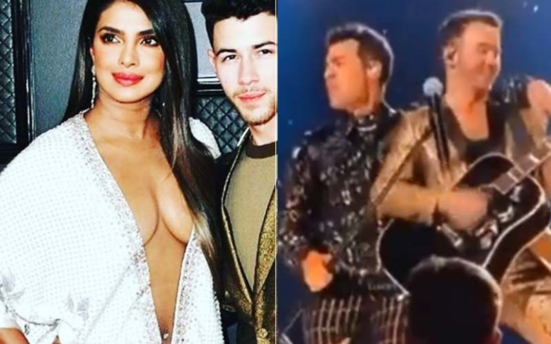 Grammy Awards 2020: Priyanka Chopra's Most Daring Red Carpet Appearance Till Date With Hubby Nick Jonas; J-Sisters Cheer Wildly