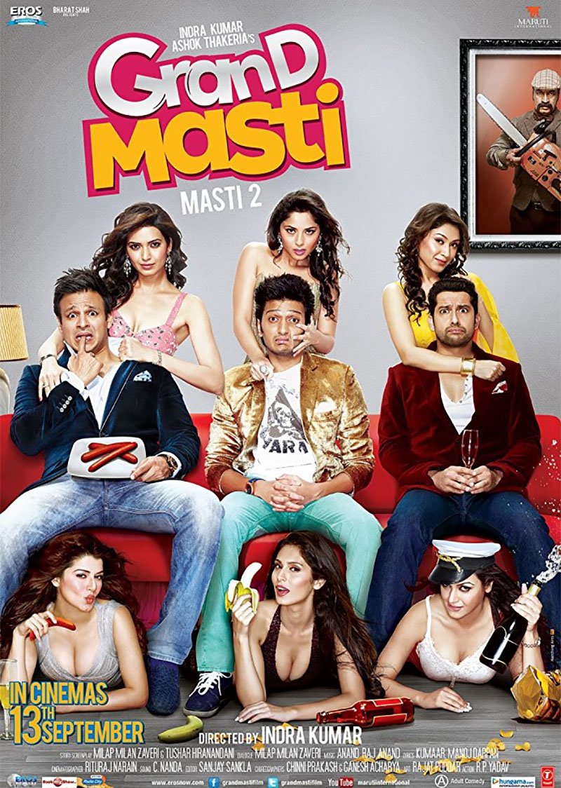 grand masti poster