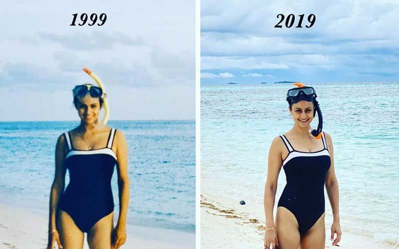 Then And Now: Gul Panag Dons Her 1999 Monokini In 2019 And It Still Fits Her Just Fine, Internet Is ‘Inspired’