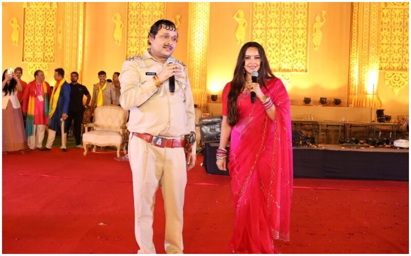 Happu Ki Ultan Paltan Fame Yogesh Tripathi And Geetanjali Mishra Join The Grand Ram Baraat In Agra, UP!