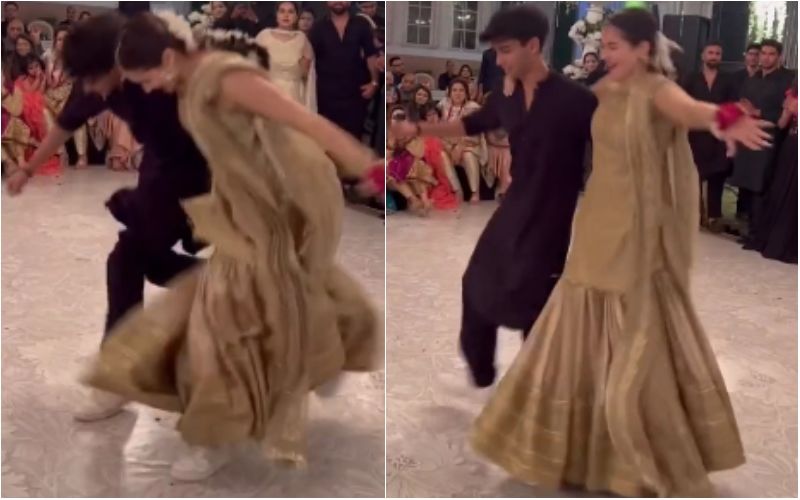 VIRAL! Pakistani Actress Hania Aamir Grooves To Jr NTR-Ram Charan’s Iconic Song Naacho Naacho During A Wedding- WATCH