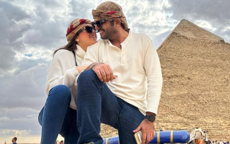 Hansika Motwani-Sohael Khaturiya Vacation In Egypt; Share Adorable Pictures Of The Sheikh Attire- Check It Out!