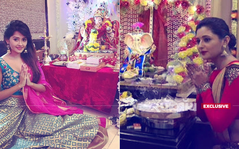 Happy Ganesh Chaturthi: रश्मि देसाई, देवोलिना भट्टाचार्जी और कांची सिंह ने भी अपने घर बाप्पा का किया स्वागत