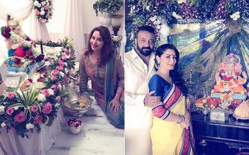 Happy Ganesh Chaturthi: Candid Clicks Of Celebrities With Their Ganpatis