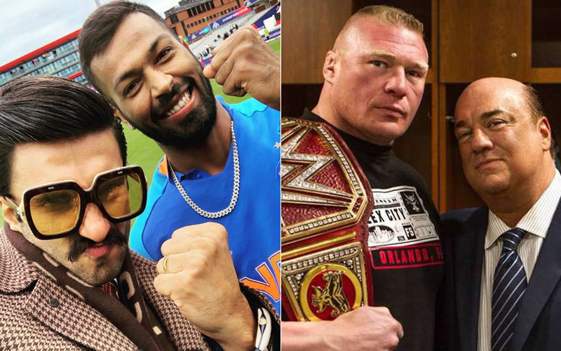 After Ranveer Singh, Hardik Pandya Targeted By Brock Lesnar's Advocate Paul Heyman: “You Are Not Man Enough”