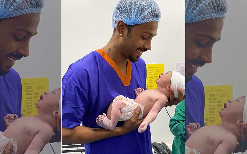 FIRST PHOTO: Hardik Pandya-Natasa Stankovic Share Baby Boy's First Pick; New Daddy Already On Diaper Duty
