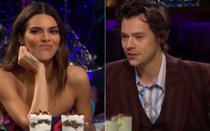 Kendall Jenner Eats Bull Pen*s  After Rumored Ex-Boyfriend Harry Styles Asks A Question On James Corden’s Show