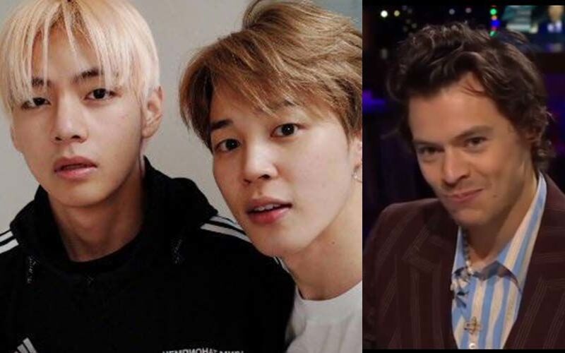 BTS’ V aka Kim Taehyung Groves At Harry Styles Concert With Lizzo And Other Bangtan Boys, Says ‘The Mood Is Crazy’