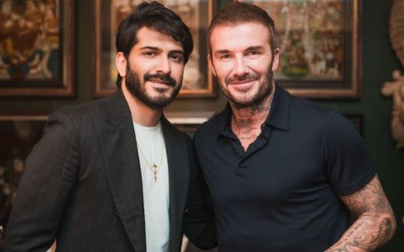 Harsh Varrdhan Kapoor Asked ‘Tu Hai Kaun?’ As He Poses With David Beckham! Netizens Have A Field Day TROLLING Him