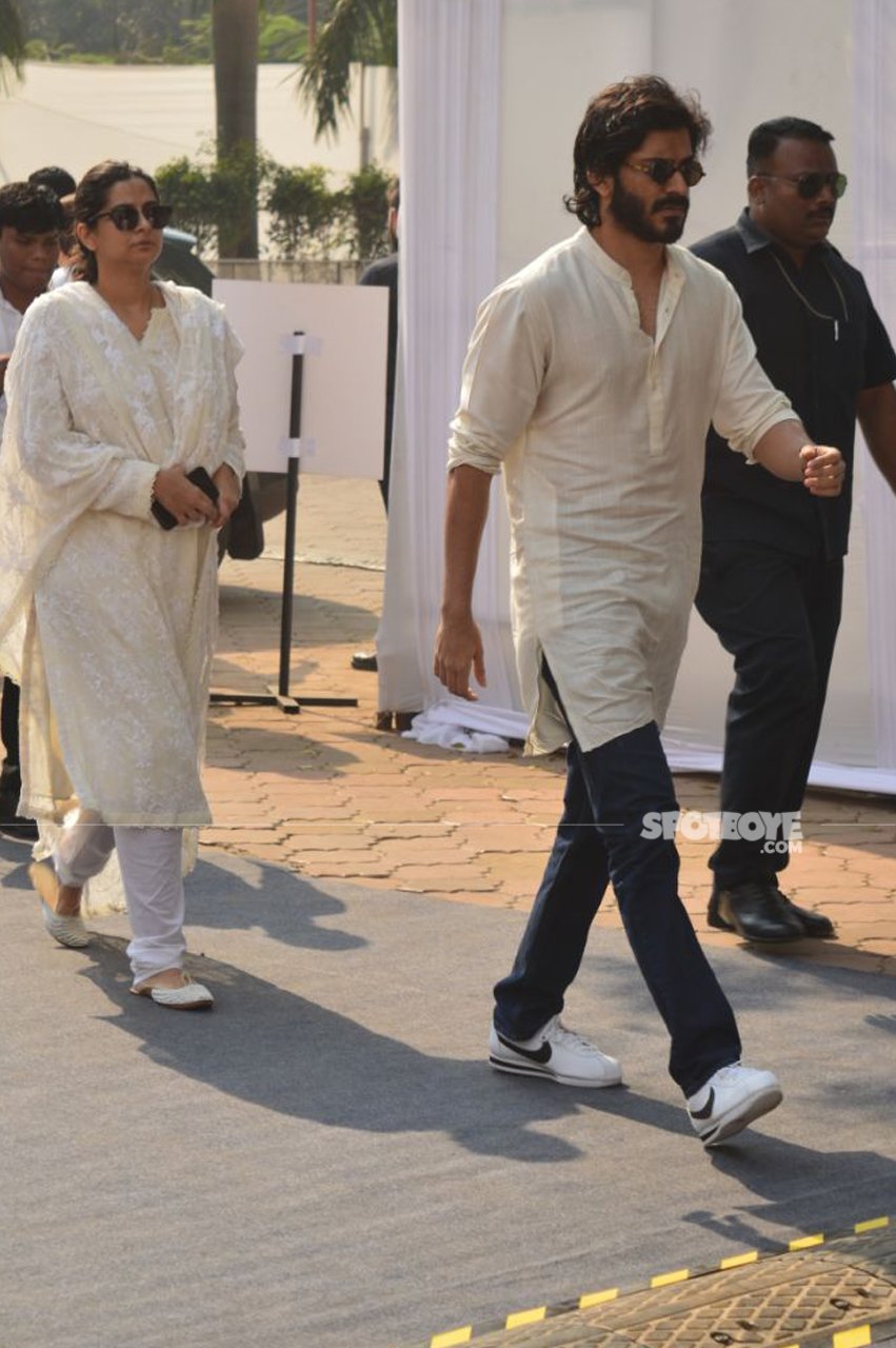 harshvardhan kapoor with sister rhea kapoor at the celebration club juhu