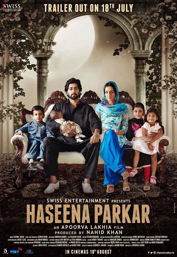 shraddha kapoor on the poster of haseena parker 