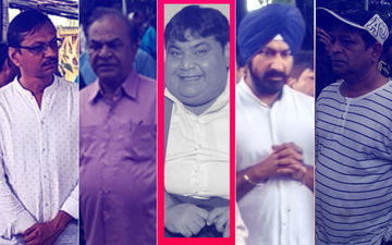 तस्वीरें: डॉक्टर हाथी को घरवालों और साथी कलाकारों ने दी नम आंखों से विदाई