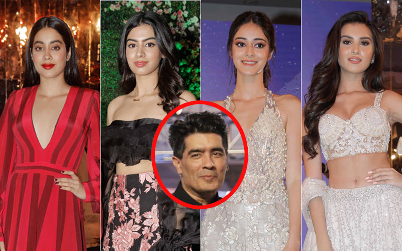 Janhvi Kapoor, Khushi Kapoor, Ananya Panday, Tara Sutaria Keep It Glamorous At Manish Malhotra’s Fashion Show