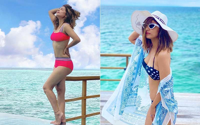 Hina Khan’s Holiday Style: From Red Bikini To Sassy Kaftans, The Diva Is Setting Fajor Travel Style Goals