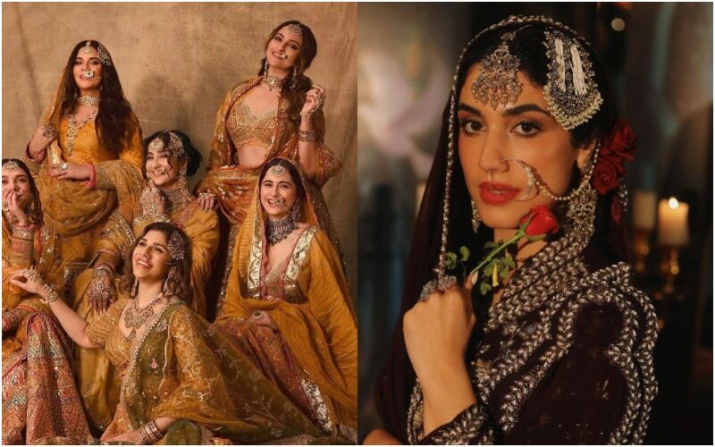Delbar Arya Recreates Heeramandi Look; Fans Call Her Bibojaan For Her Elegant Outfit