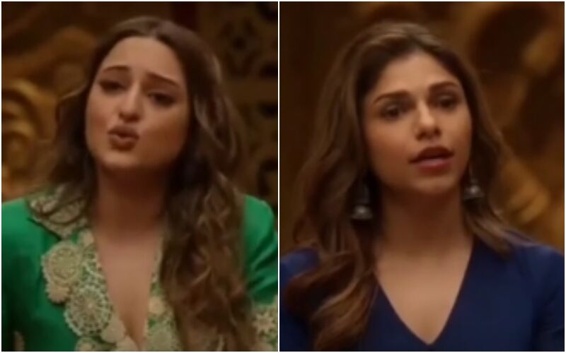 Sonakshi Sinha ROASTS Heeramandi Co-Star Sharmin Segal In A Viral Video; Actress Says, ‘Kaash Set Pe Aane Se Pehle Apne Dialogues Yaad Karke Aati’