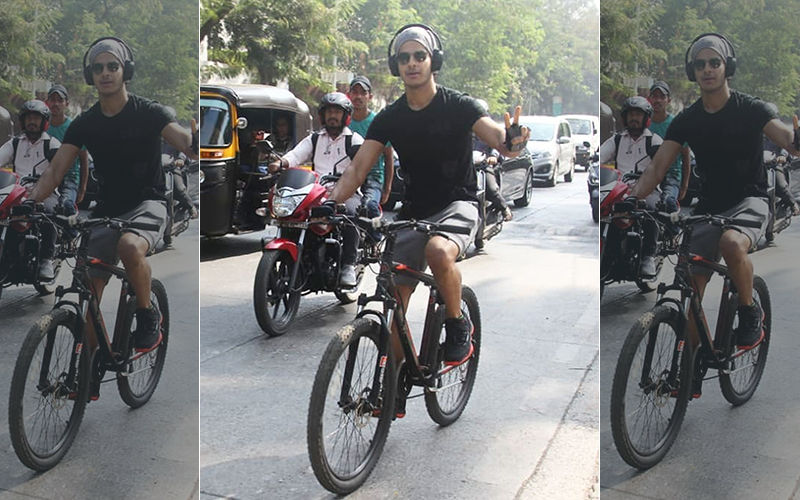 Here's Ishaan Khatter's Reply On Risking Safety By Wearing A Headphone While Riding A Bicycle