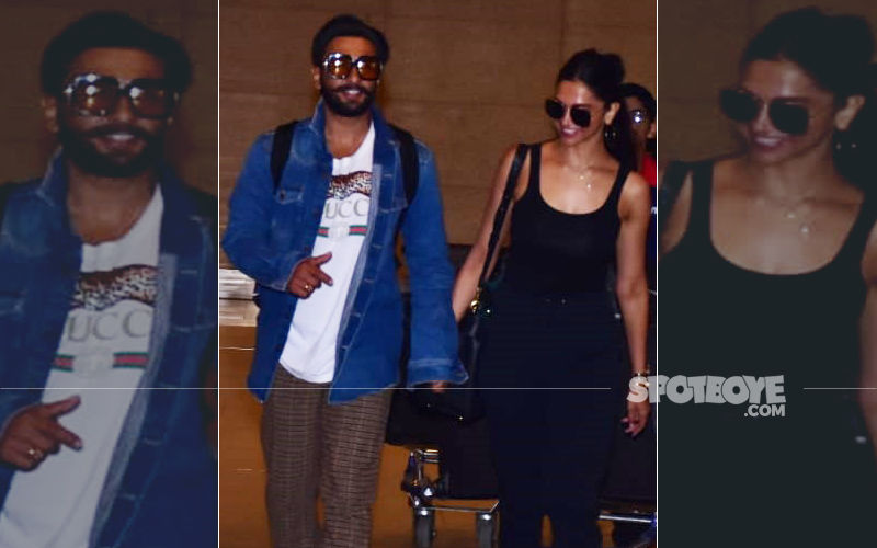 Deepika Padukone And Ranveer Singh Return From Their Mini Honeymoon