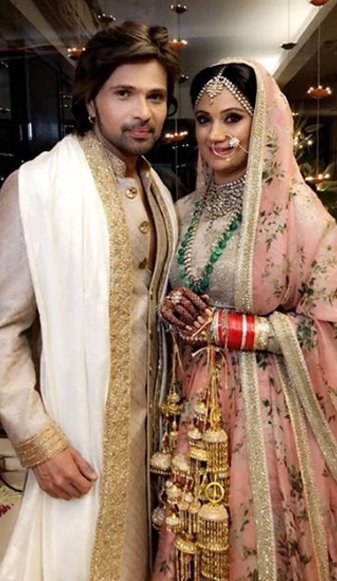 himesh reshammiya with wife sonia kapoor