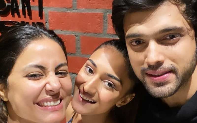 Kasautii Zindagi Kay 2: Hina Khan, Erica Fernandes And Parth Samthaan Have A Mini-Reunion At Latter’s Birthday Bash And We Are Thrilled