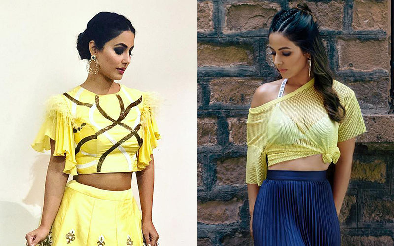 Hina Khan Aka Komolika Shows You How To Wear Yellow With Panache