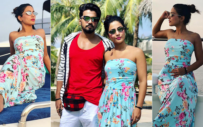 Hina Khan And Rocky Jaiswal's 'We Time' On Yacht - See Pics