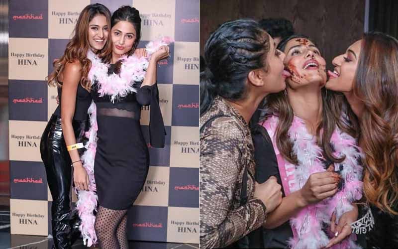 Kasautii Zindagii Kay 2 Girls Erica Fernandes And Hina Khan Party Hard On Latter’s Birthday- SEE PICTURES