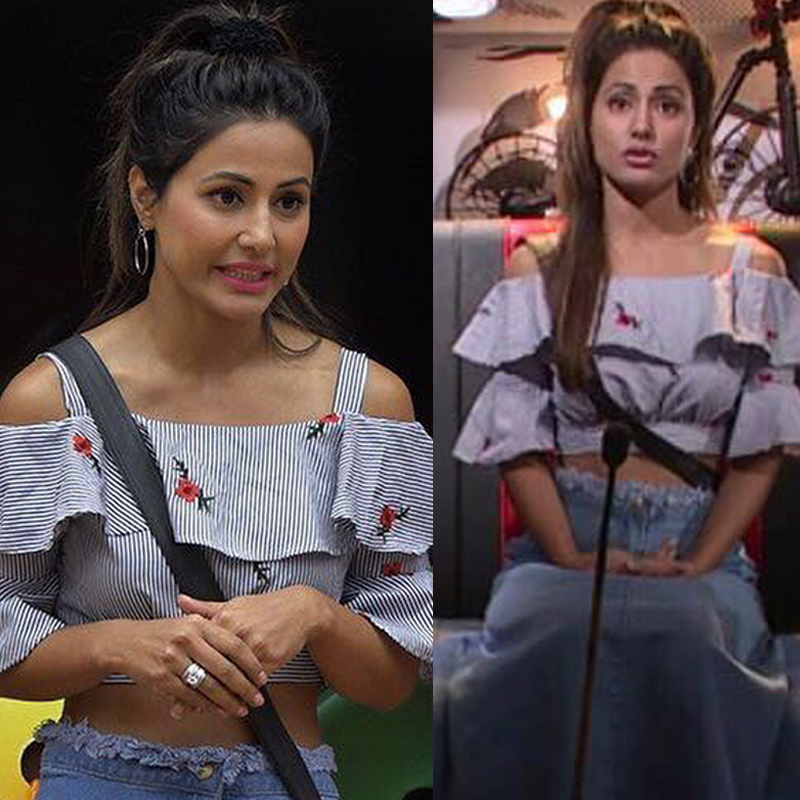 hina khan in bigg boss house