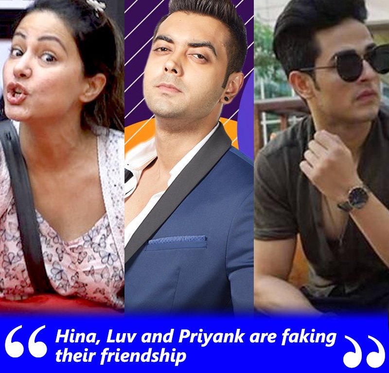 hina khan luv tyagi and priyank sharma