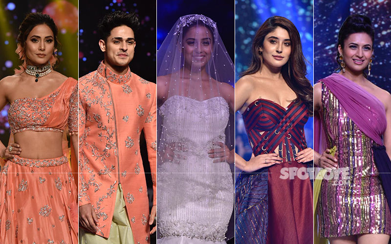 Hina Khan, Priyank Sharma, Srishty Rode, Kritika Kamra, Divyanka Tripathi Scorch The Ramp At Bombay Times Fashion Week 2019