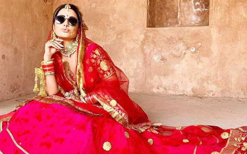 Hina Khan's Bridal Pictures Scream ‘Swag’; Shares Throwback Pics From Raanjhana Shoot With Priyank Sharma