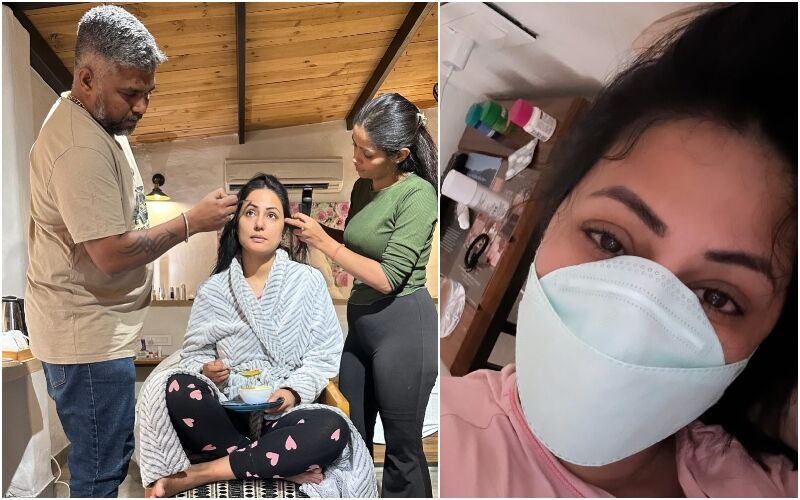 SHOCKING! Hina Khan Falls Sick After Working For 16 Hours; Actress Shares A Photo Of Her Medicine- Take A Look