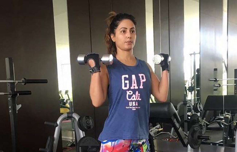 781px x 500px - Fitness Motivation: Hina Khan's Workout Video Is Breaking The Internet