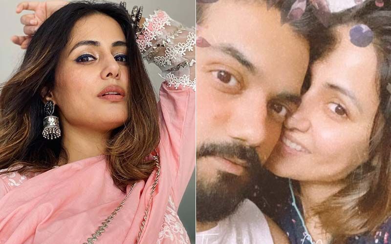Hina Khan Is Overjoyed As She Meets Her Love Rocky Jaiswal ‘After Ages’ Amid Lockdown; Shares A Glimpse From Their Meeting