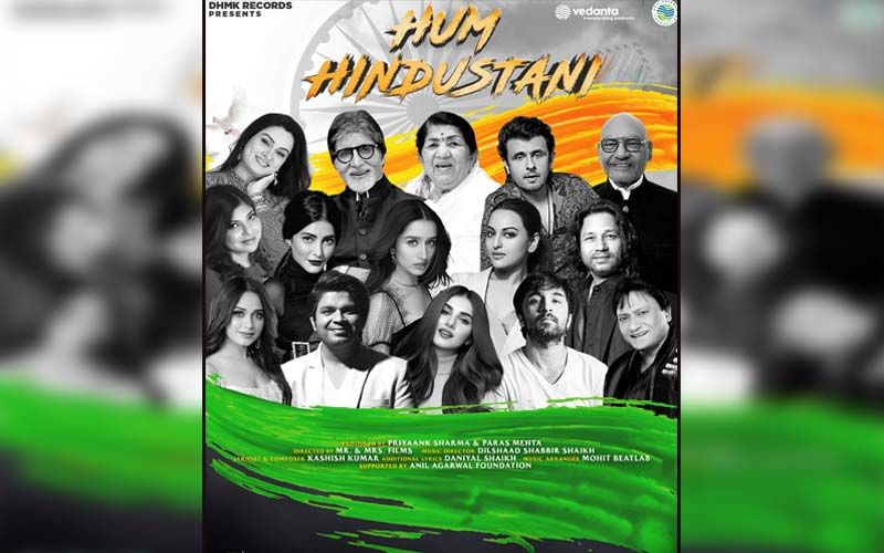 Lata Mangeshkar, Amitabh Bachchan, Sonu Nigam, Alka Yagnik, Shraddha Kapoor, Sonakshi Sinha And Tara Sutaria Come Together For The Patriotic Song Hum Hindustani