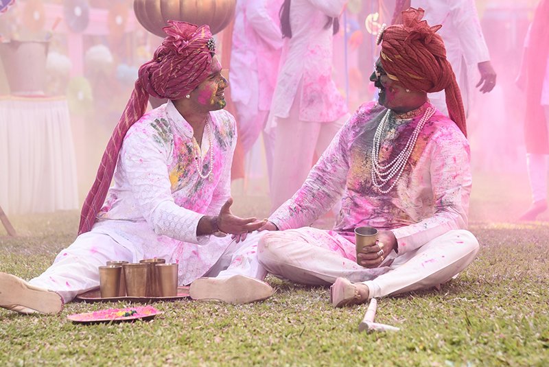 holi celebration in rishta likhenge hum naya