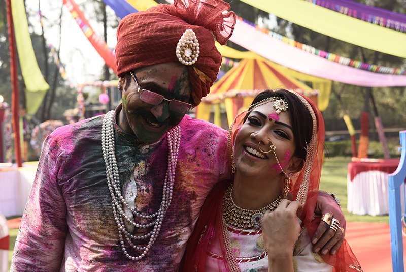 holi celebration in rishta likhenge hum naya