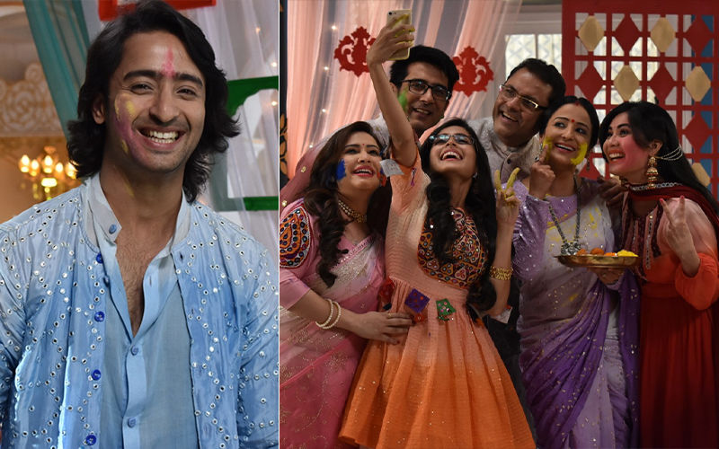 Yeh Rishtey Hain Pyaar Ke Actors Shaheer Sheikh, Rhea Sharma Celebrate Their First Holi Together On Set