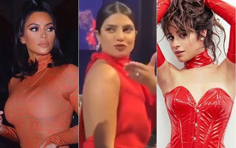 HOLLYWOOD'S HOT METER: Kim Kardashian, Priyanka Chopra, Or Camila Cabello - Rocking The Red Number