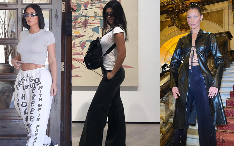 HOLLYWOOD'S HOT METER: Kim Kardashian, Kourtney Kardashian Or Bella Hadid - In Love With Baggy Pants